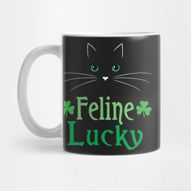 Feline Lucky St. Patricks Day Irish Cat by glintintheeye